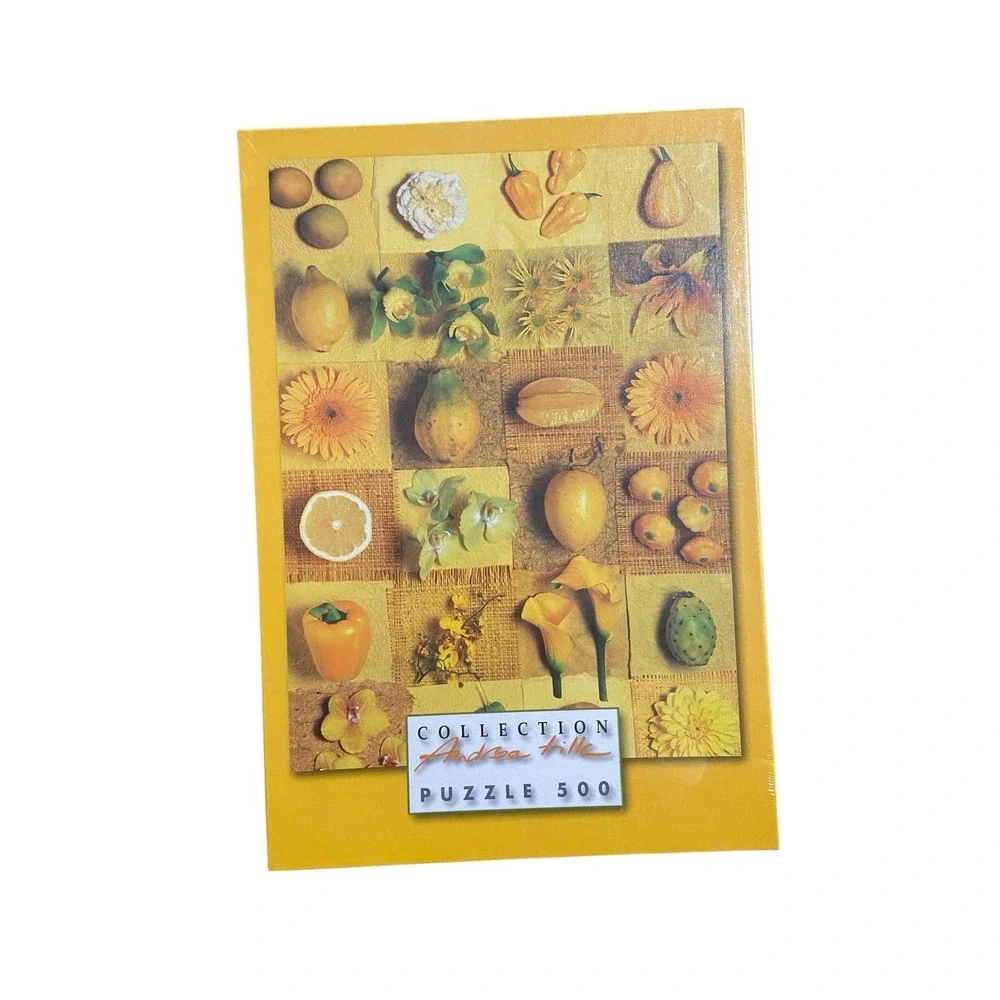Heye Andrea Tilk Collection Yellow 500 Piece Puzzle Sealed 2004